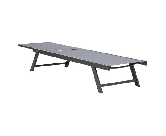 Sauļošanās krēsls ARIO tumši pelēka Dārza krēsli