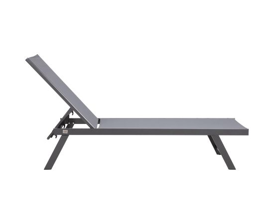 Sauļošanās krēsls ARIO tumši pelēka Dārza krēsli