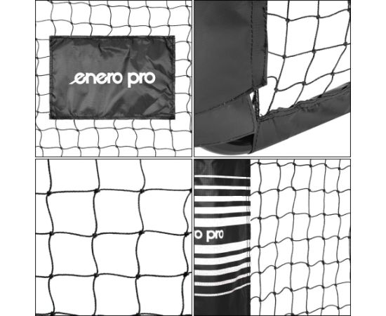 BRAMKA DO PIŁKI NOŻNEJ Z SIATKĄ 240x160x85CM ENERO PRO Велосипеды