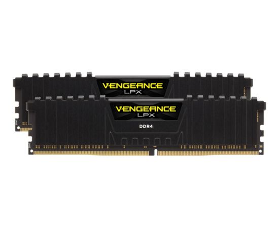 Corsair DDR4 16GB 2133 Kit - Black - CMK16GX4M2A2133C13 - Vengeance LPX RAM Operatīvā atmiņa