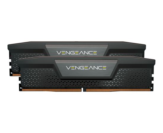 Corsair DDR5 - 32GB - 6000 - CL - 36 (2x 16 GB) dual kit, RAM (black, CMK32GX5M2E6000C36, Vengeance, INTEL XMP) RAM Operatīvā atmiņa