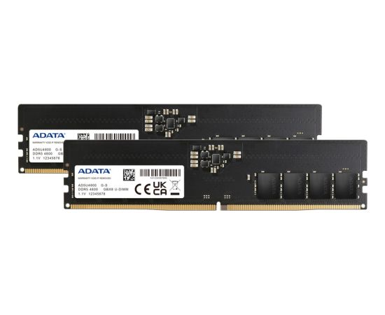 ADATA DDR5 64GB - 4800 - CL - 40 - Dual-Kit - DIMM - AD5U480032G-DT - Premier - black Оперативная память (RAM)