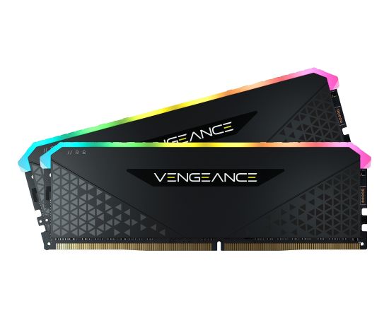 Corsair DDR4 - 32GB - 3200 - CL - 16 VengeanceRGBRS Dual Kit black RAM Operatīvā atmiņa