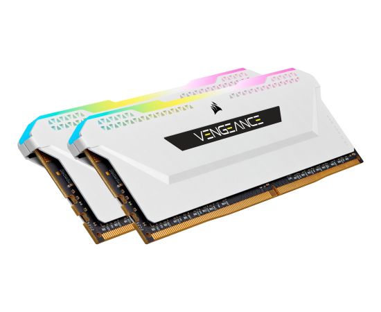 Corsair DDR4 32GB 3200- CL -16 Vengeance PRO SL white Dual Kit RAM Operatīvā atmiņa