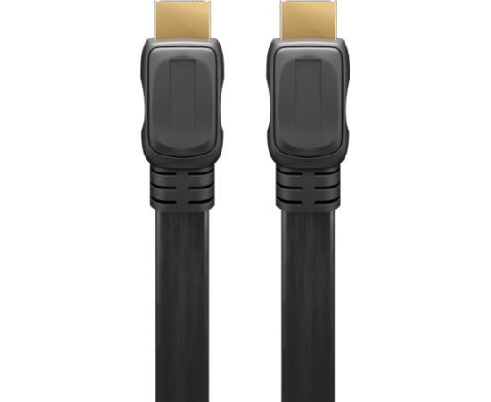 Goobay High Speed HDMI Flat Cable with Ethernet 61279 HDMI male (type A) HDMI (type A) HDMI to HDMI 2 m  Кабель HDMI
