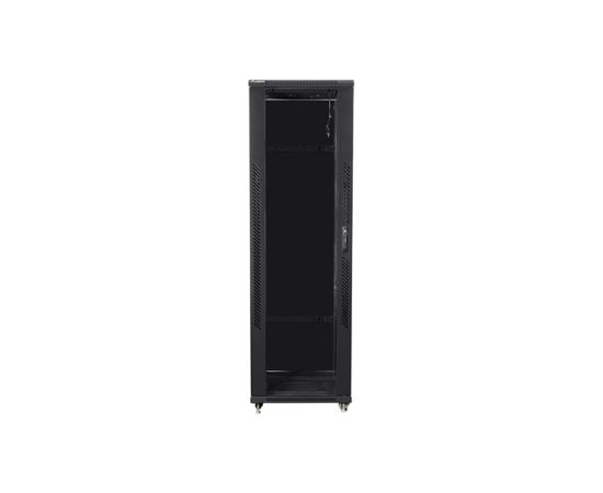 Lanberg Rack cabinet 19" free-standing 42U/800x800 (flat pack) FF01-8842-12B Black Serveri un to komponentes