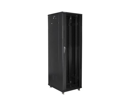Lanberg Rack cabinet 19" free-standing 42U/600x800 (flat pack) FF01-6842-12B Black Серверы и компоненты серверов