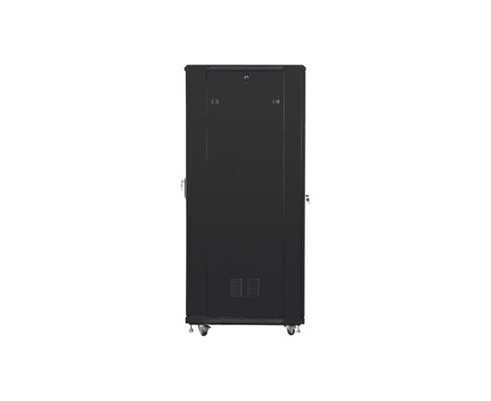 Lanberg Rack cabinet 19" free-standing 47U/800x800 (flat pack) FF01-8847-12B Black Serveri un to komponentes