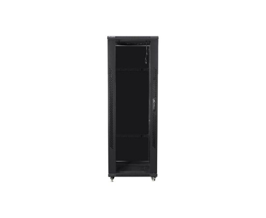 Lanberg Rack cabinet 19" free-standing 47U/800x800 (flat pack) FF01-8847-12B Black Serveri un to komponentes