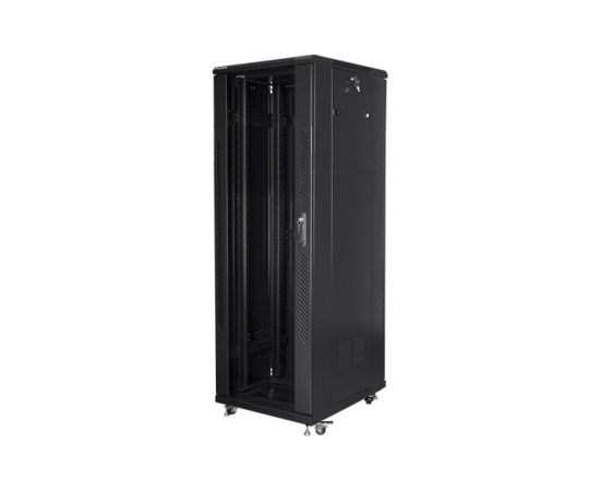 Lanberg Rack cabinet 19" free-standing 37U/600x800 (flat pack) FF01-6837-12B Black Серверы и компоненты серверов