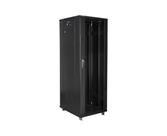 Lanberg Rack cabinet 19" free-standing 37U/600x800 (flat pack) FF01-6837-12B Black Серверы и компоненты серверов