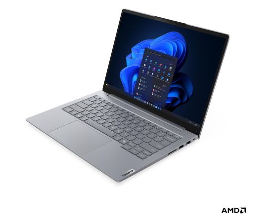 Lenovo ThinkBook 14 G9 AHP Arctic Grey 14 " IPS WUXGA 1920 x 1200 pixels Anti-glare AMD Ryzen 7 250 32 (2x16GB) GB SODIMM DDR5 Solid-state drive capacity 512 GB AMD Radeon 780M Graphics Windows 11 Pro 802.11be Bluetooth version 5.4 Keyboard language Nordi Portatīvie datori