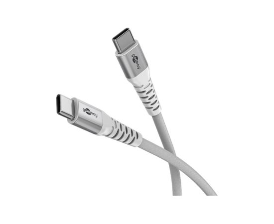 Goobay USB-C Supersoft Textile Cable with Metal Plugs 70193 Дата USB-кабели