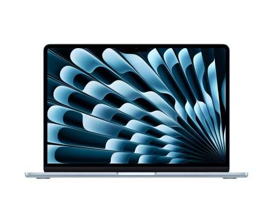 Apple MacBook Air Sky Blue 13 " IPS 2560 x 1664 pixels Apple M4 16 GB Solid-state drive capacity 256 GB Apple M4 chip 10-core CPU/8-core GPU macOS 802.11ax Bluetooth version 5.0 Keyboard language Swedish Keyboard backlit Warranty 12 month(s) Portatīvie datori
