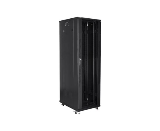 Lanberg Rack cabinet 19" free-standing 42U/600x1000 (flat pack) FF01-6042-12B Black Серверы и компоненты серверов