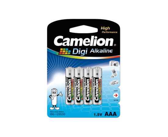Camelion LR03-BP4DG AAA/LR03 Digi Alkaline 4 pc(s) Baterijas un akumulatori