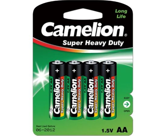 Camelion R6P-4BB AA/LR6 Super Heavy Duty 4 pc(s) Baterijas un akumulatori