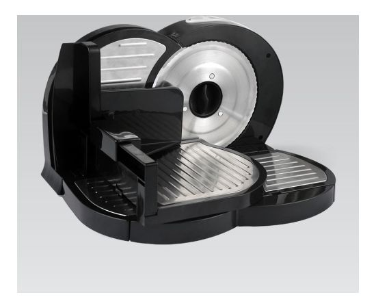 Maestro MR-591 Slicer Black Pārtikas šķēlētāji