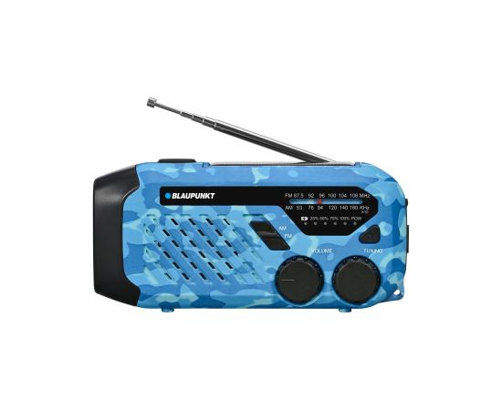 Radio alarmowe BLAUPUNKT ER10BC, blue camo Aудио-видео