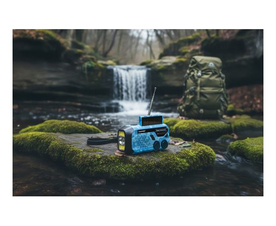 Radio alarmowe BLAUPUNKT ER10BC, blue camo Aудио-видео