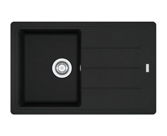 Franke Basis BFG 611-78 3 1/2" Iebūvējama Fragranīta Melna Virtuves Izlietne Кухонные раковины