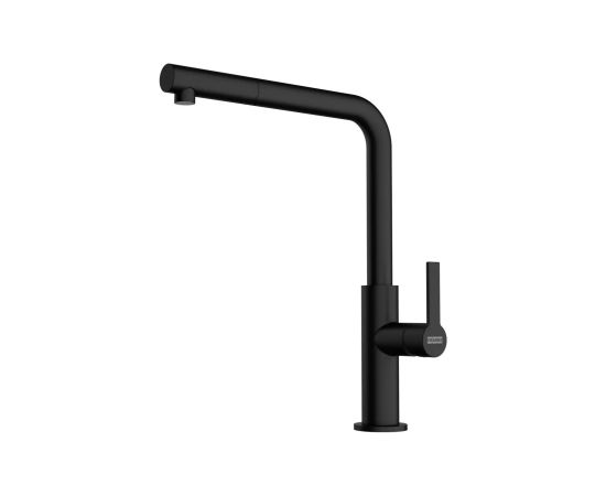 Franke Maris Izvelkams Uzgalis Matēts Melns Virtuves Izlietnes Jaucējkrāns Для кухни