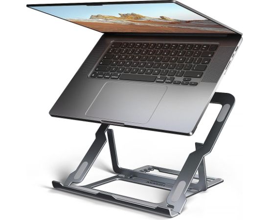 NB ACC STAND 10"-17.3"/ALUMINUM GREY STND-LAG AXAGON Jaunumi - Datori