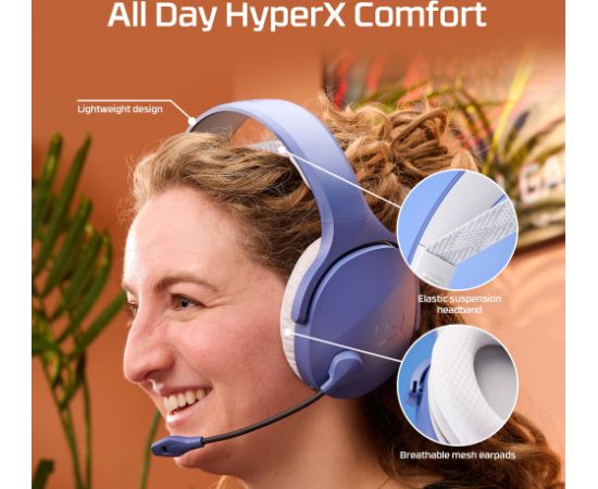 HEADSET HYPERX CLOUD JET/WRL GAM BLACK AJ0T1AA HYPERX Austiņas