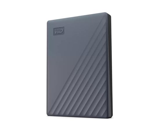 External HDD WESTERN DIGITAL My Passport WDBWML0020BGY-WESN 2TB USB-C Colour Grey WDBWML0020BGY-WESN Ārējie cietie diski HDD SSD