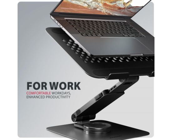 NB ACC STAND 10-17" ROTATING/ALUMINUM STND-LRB AXAGON Новинки Компьютерная техника