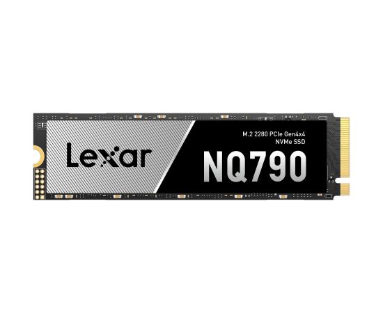 SSD LEXAR 600xTBW rating MTBF 1500000 h Read speed 7200 MB/s Write speed 4400 MB/s NVMe Yes PCI Express 4.0 M.2 512 GB NQ790 LNQ790X512G-RNNNG SSD Cietie Diski (Solid state drive)