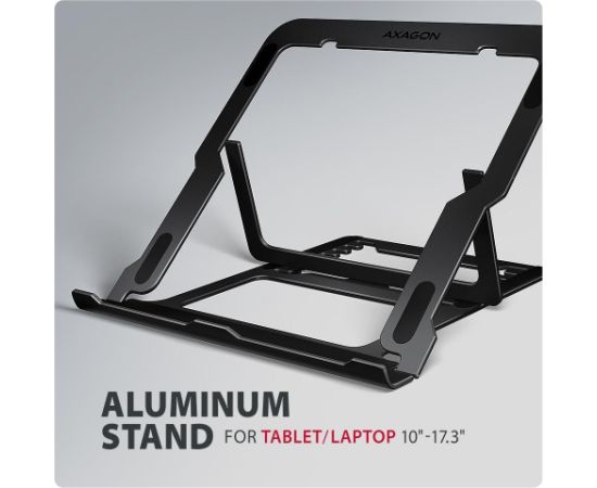 NB ACC STAND 10"-17.3"/ALUMINUM BLACK STND-LAB AXAGON Новинки Компьютерная техника