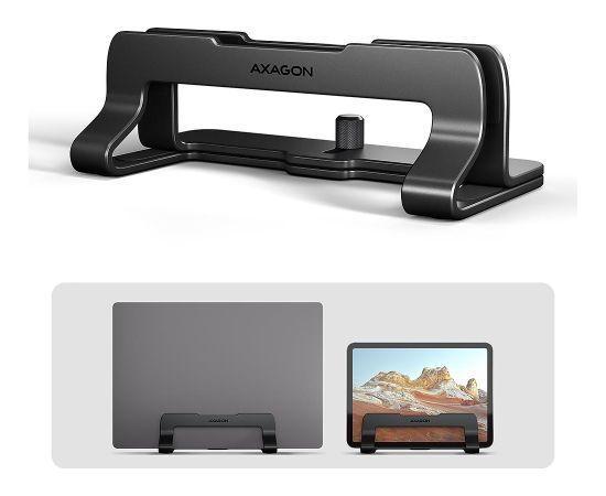 NB ACC STAND 10"-17.3"/VERT. ALUMINUM STND-VB AXAGON Новинки Компьютерная техника