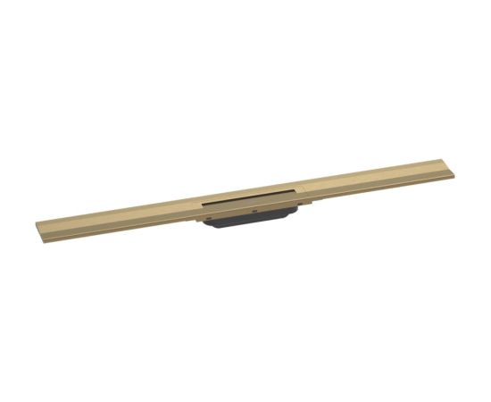 Hansgrohe dušas kanāls RainDrain Flex, 900 mm, pie sienas, griežams, brushed bronze Канализационные стоки