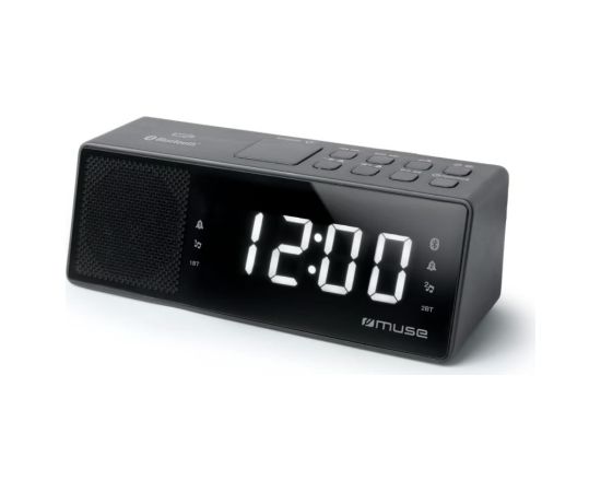 Divu modinātāju pulksteņa radio PLL ar Bluetooth, 2×1,5 V, M 172 BT, MUSE Radio, Radio pulksteņi