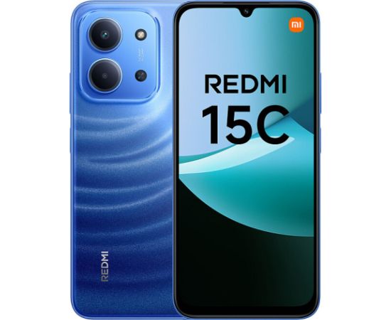 Xiaomi Redmi 15C 128 / 4GB Midnight Blue Мобильные телефоны
