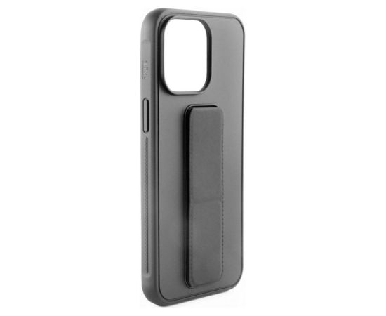 iLike Apple  iPhone 13 Silicone Case with stand Black Neoriģinālie Maciņi