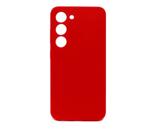 Evelatus Samsung  Galaxy S23 Nano Silicone Case Soft Touch TPU Red Neoriģinālie Maciņi