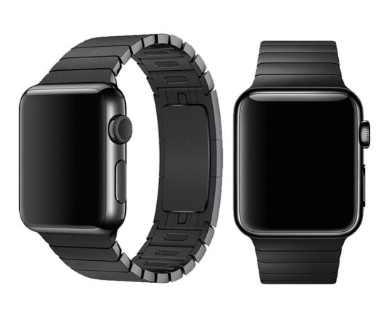 Devia Apple  Watch 40mm/ 38mm Strap Elegant Link Bracelet Space Black Smart-Watch aksesuāri