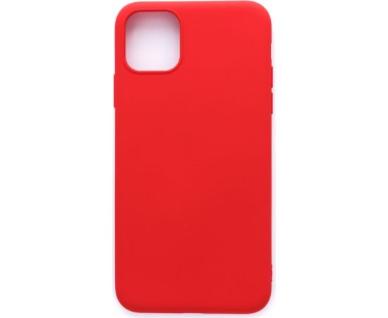 Evelatus Apple  iPhone 11 Pro Max Nano Silicone Case Soft Touch TPU Red Чехлы - альтернативные