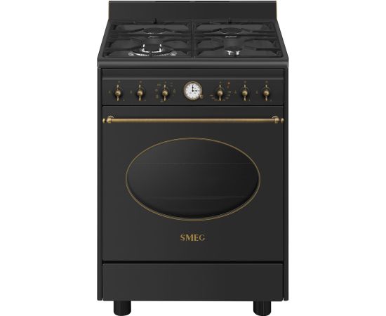 Smeg CO60GMAN2 Coloniale Aesthetic 60cm Gāzes plīts Gāzes Plītis