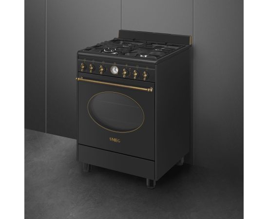 Smeg CO60GMAN2 Coloniale Aesthetic 60cm Gāzes plīts Gāzes Plītis