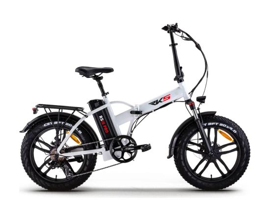 Elektriskais velosipēds RKS 20 RSIII Pro balts Электрические велосипеды