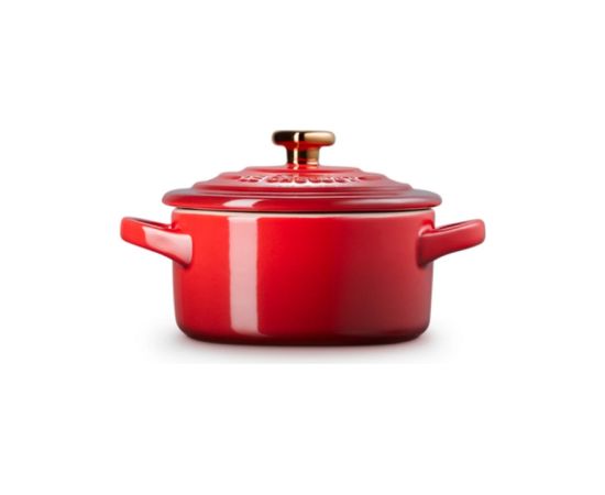 Le Creuset Мини-кастрюля из каменной керамики, диаметр 10 см, красная. Katli