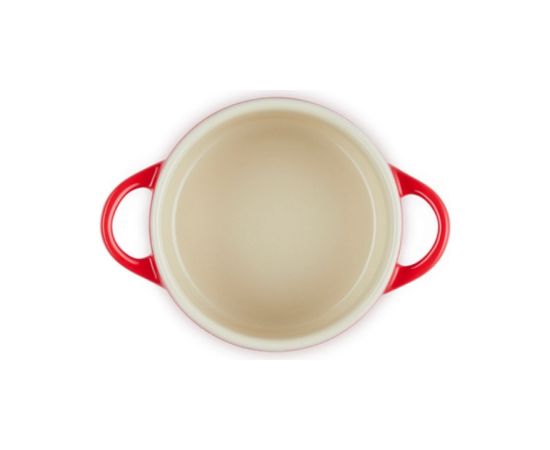 Le Creuset Мини-кастрюля из каменной керамики, диаметр 10 см, красная. Katli