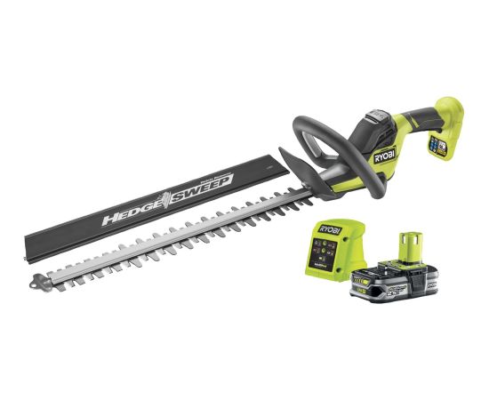 Ryobi ONE+ cordless hedge trimmer RY18HT50A-125, 18V (green/black, Li-ion battery 2.5Ah) Новинки Для дома и сада 