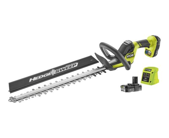 Ryobi ONE+ cordless hedge trimmer RY18HT45A-120, 18V (green/black, Li-ion battery 2.0Ah) Новинки Для дома и сада 