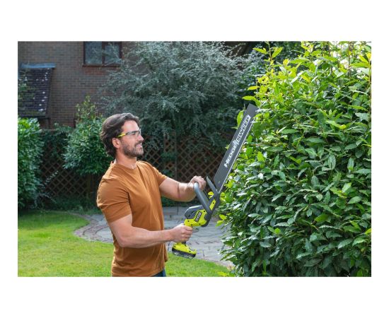 Ryobi ONE+ cordless hedge trimmer RY18HT45A-120, 18V (green/black, Li-ion battery 2.0Ah) Новинки Для дома и сада 