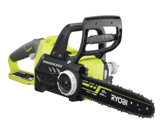 Ryobi ONE+ cordless chainsaw RCS1830-140B, 18V (green/black, Li-ion battery 4.0Ah) Новинки Для дома и сада 