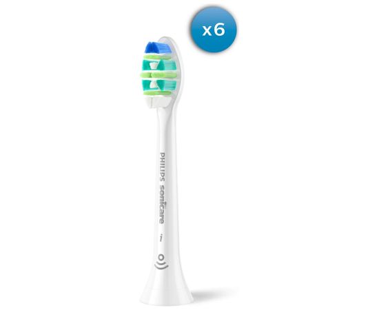 Philips HX9006/87 Sonicare InterCare zobu birstes uzgalis 6gab balts Насадки для электрических зубных щеток
